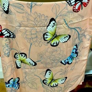 Anuschka butterfly scarf.